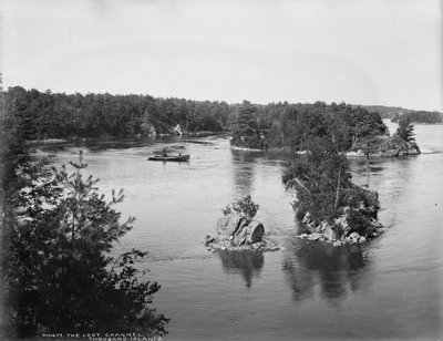 The Lost Channel, Thousand Islands by Detroit Publishing Co.